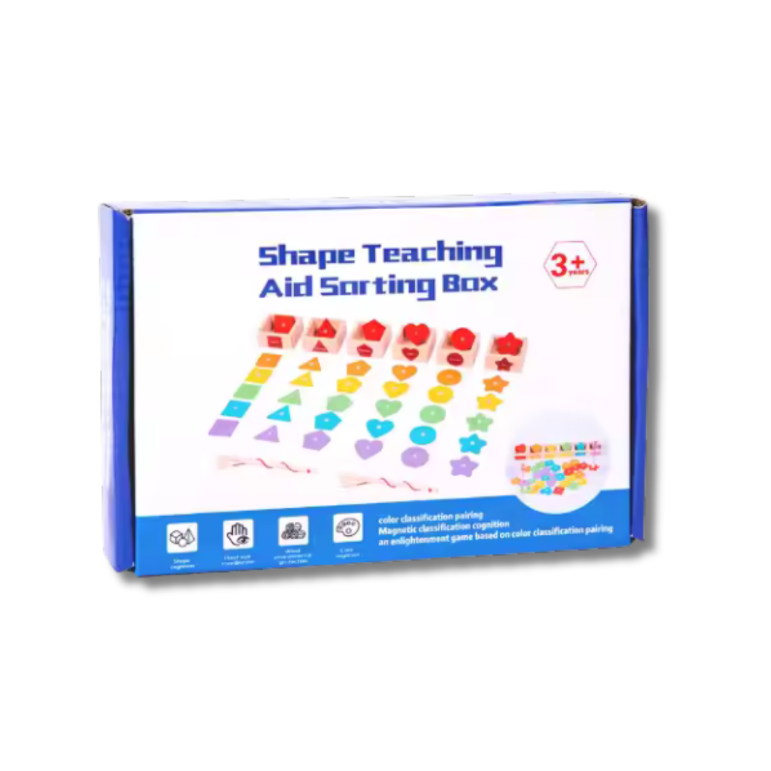 Wooden Sorting Toy Set