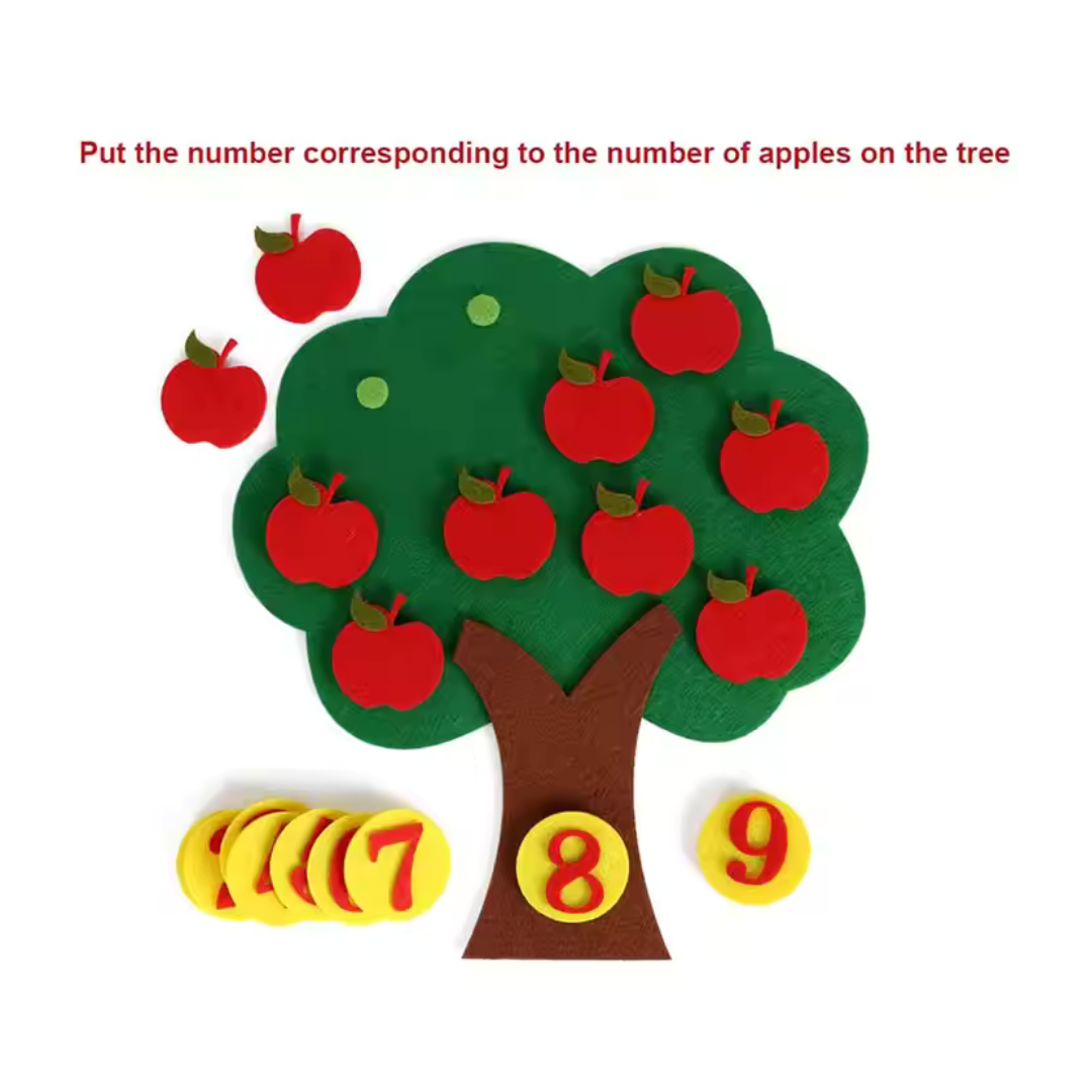 Apple Counting Educational Toy