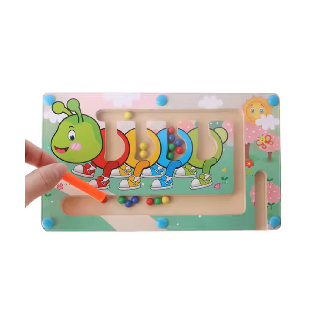 Wooden Animal Bead Maze Puzzles