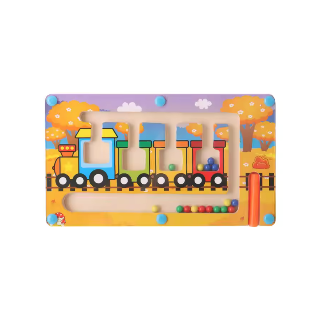 Wooden Animal Bead Maze Puzzles