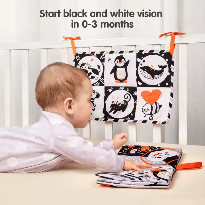 Soft Fabric Educational Book