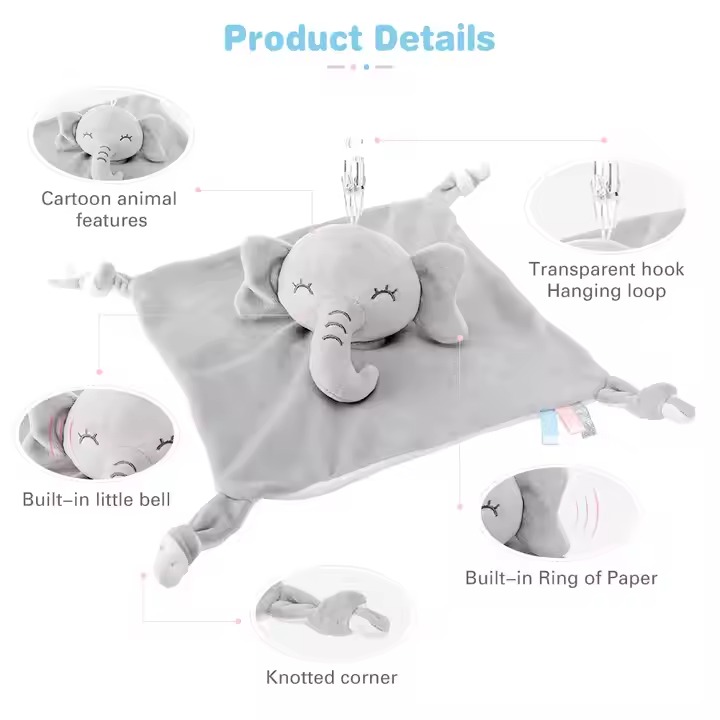 Elephant Baby Comforter