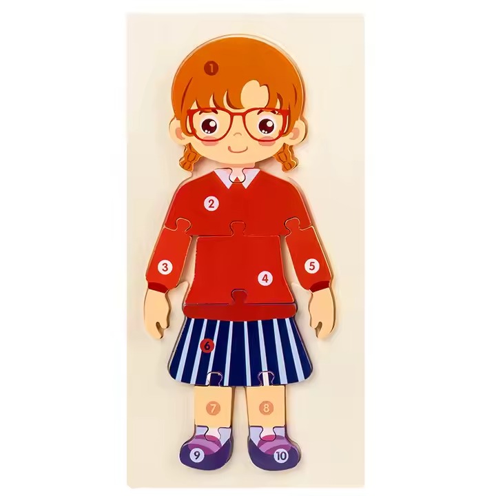 Children's Puzzle Body