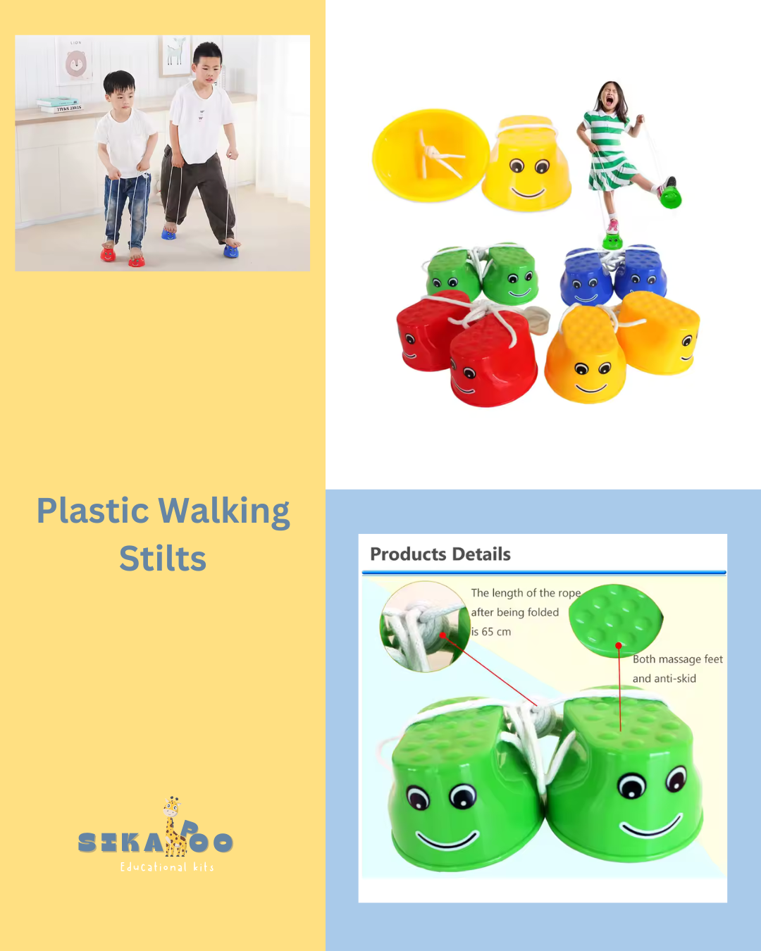 Plastic Walking Stilts
