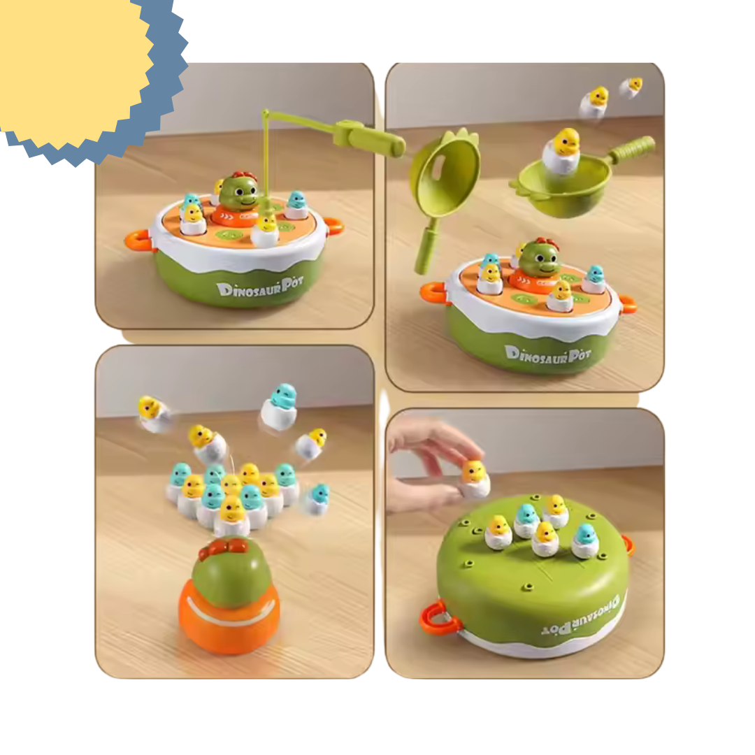 Dinosaur Pot Fishing Game