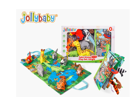 Jollybaby Pop Up  3D Activity Book