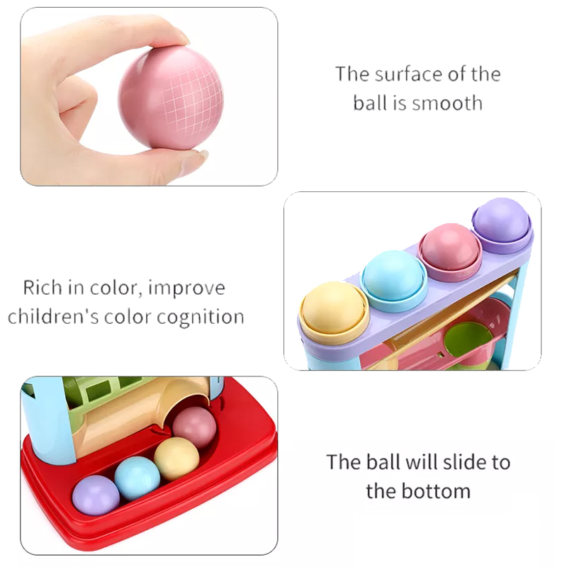 Colorful Ball Drop Toy