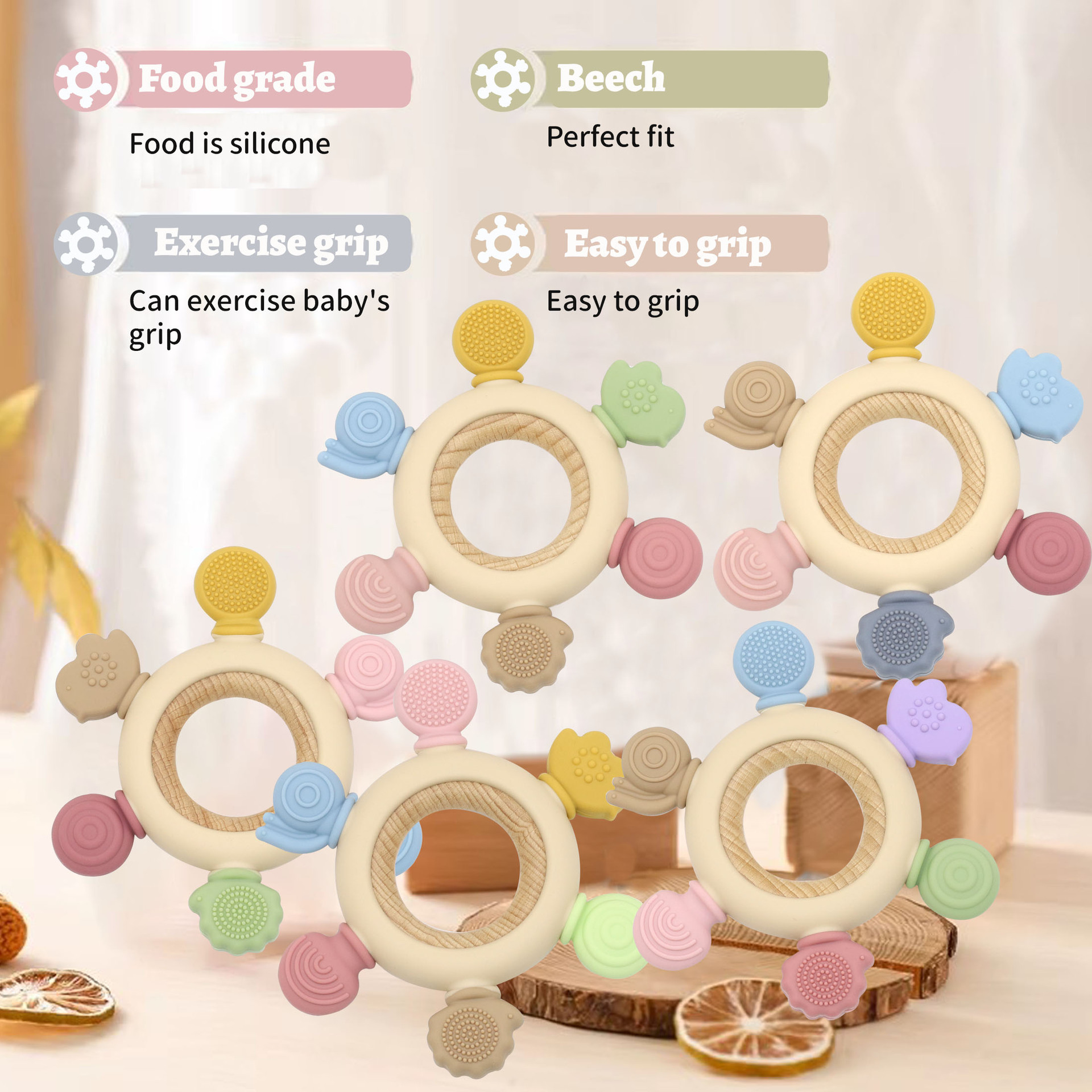 Baby Teething Ring