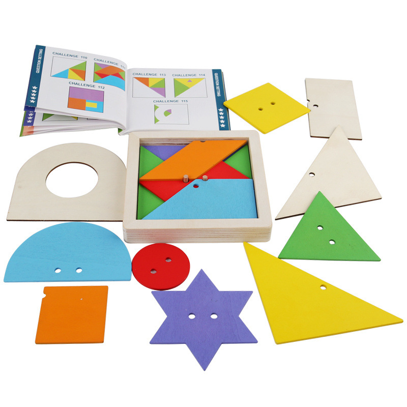 Wooden Geometric  Set