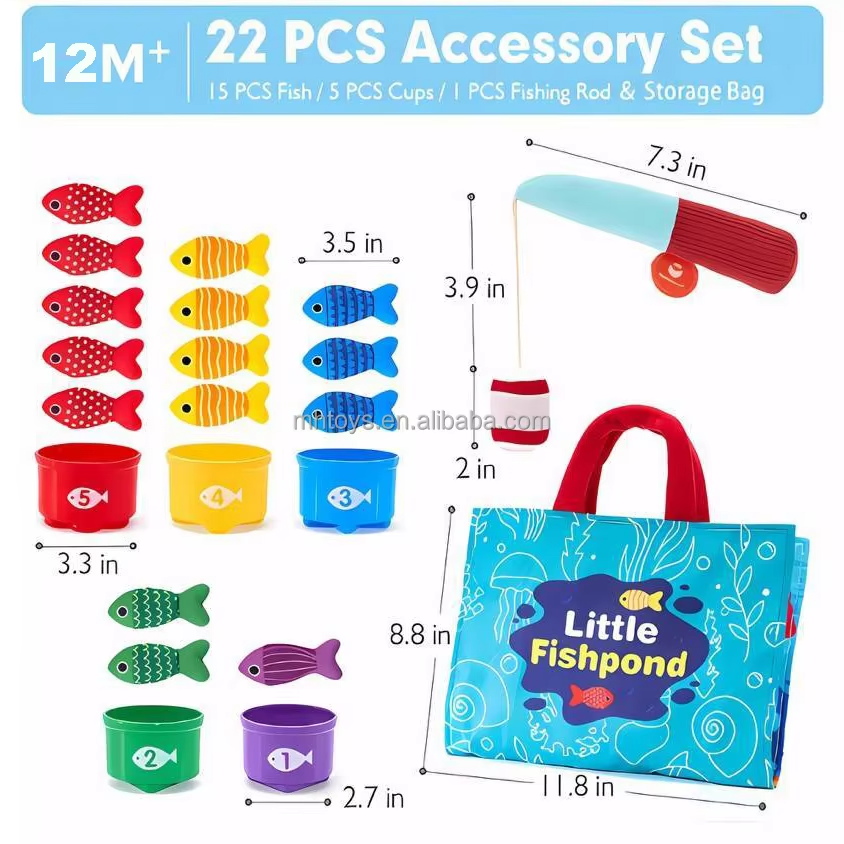 My First Pretend Fishing Set 22 PCS