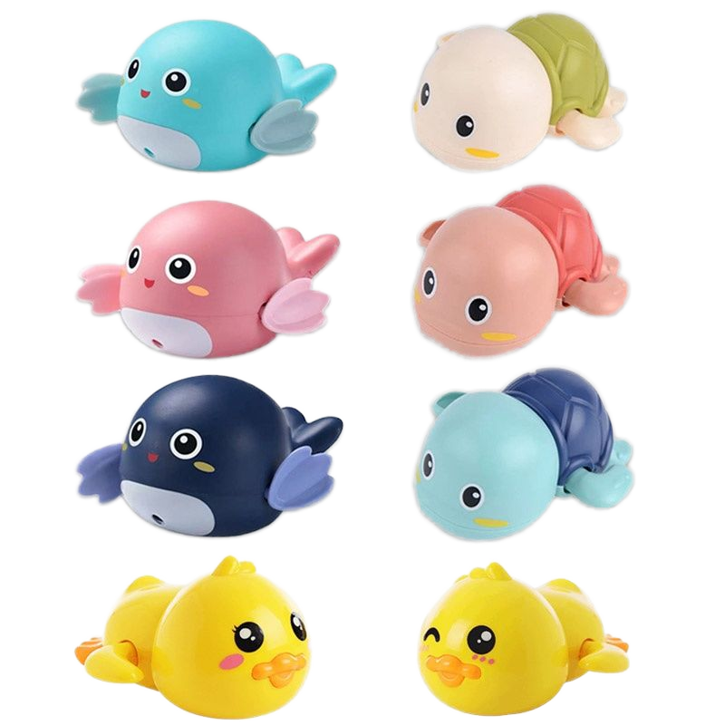 Cute Animal Bath Toys Set