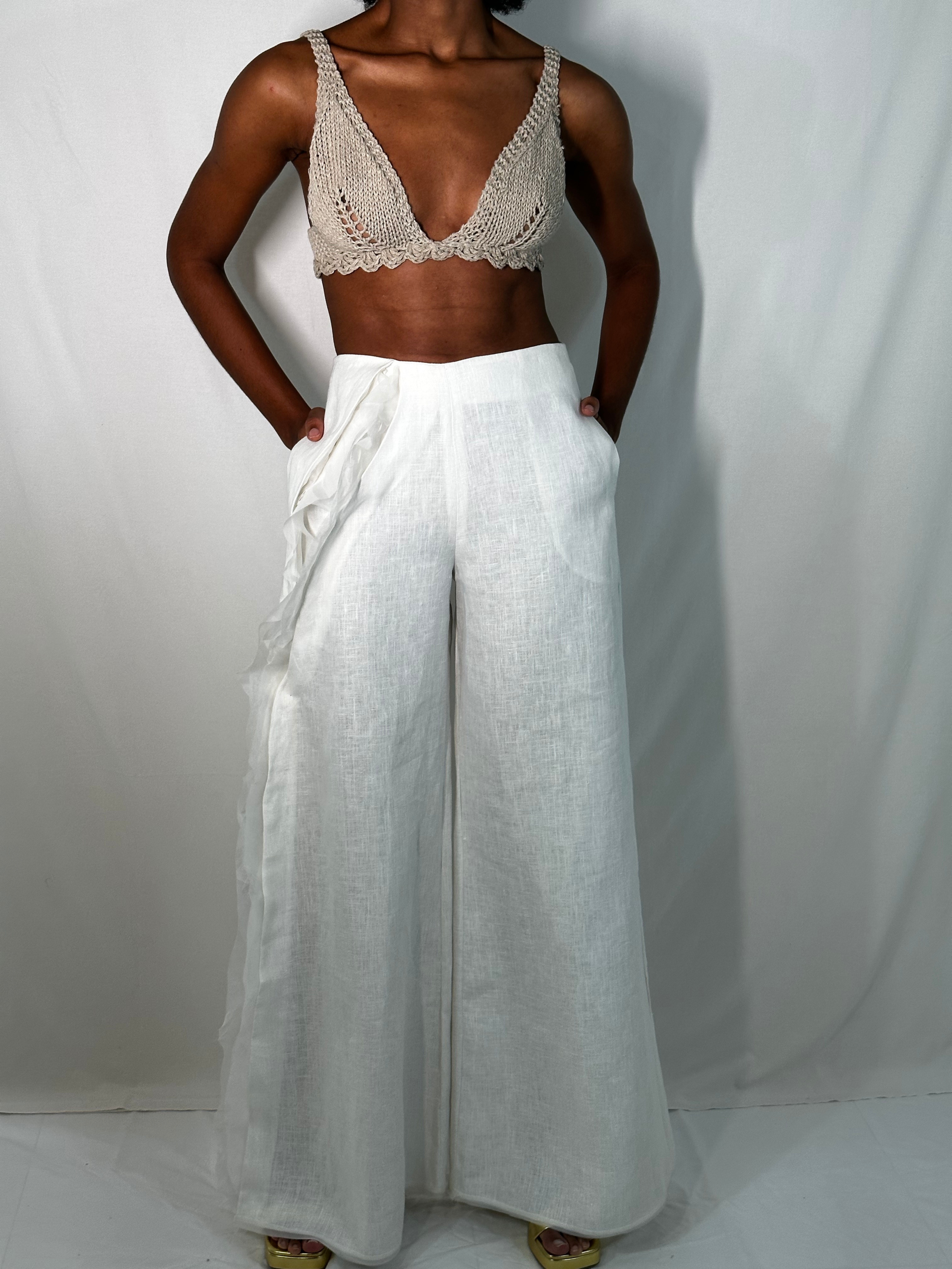 Calça Pantalona Rasgo