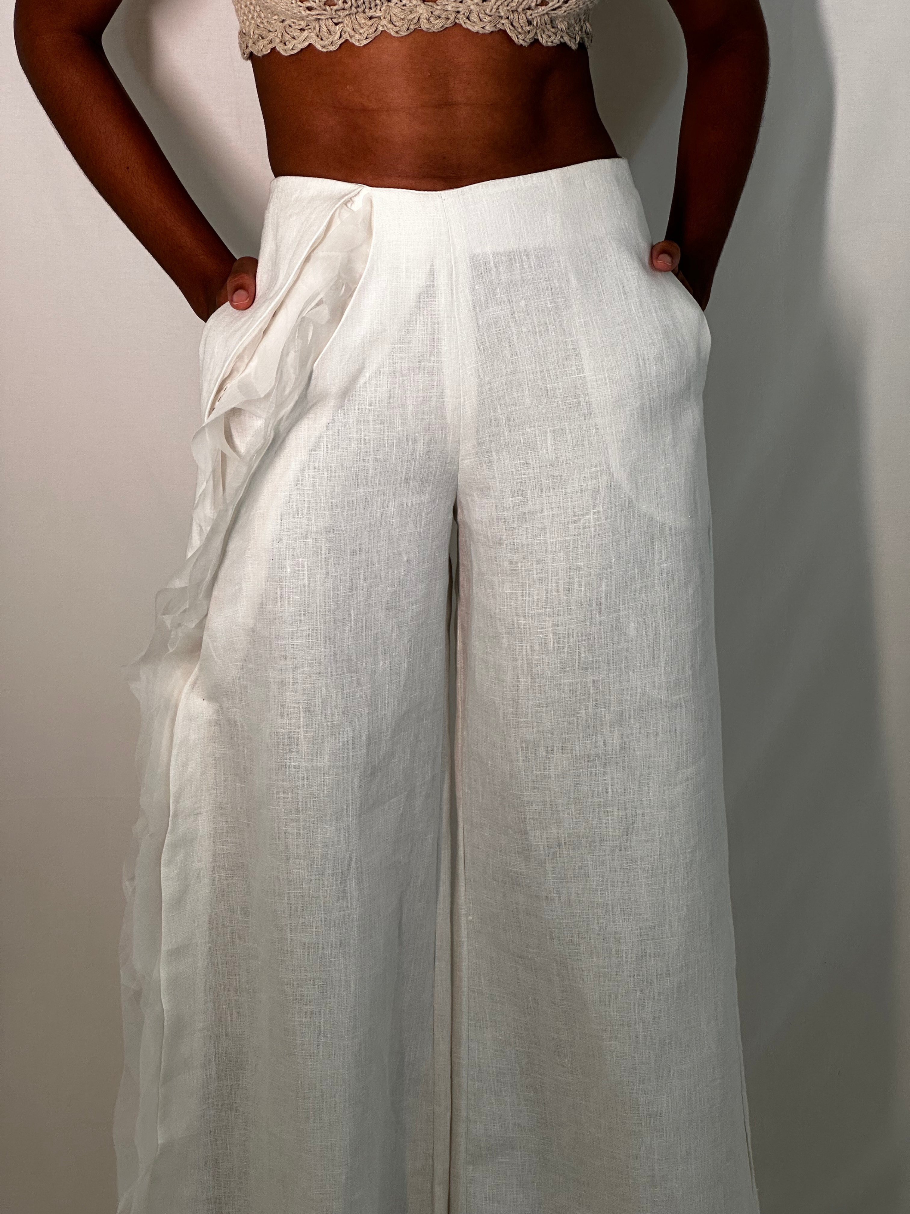 Calça Pantalona Rasgo