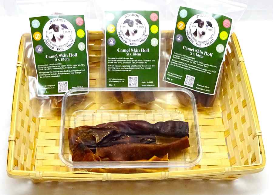 Jessdog Camel Skin Rolls - Pack of 2