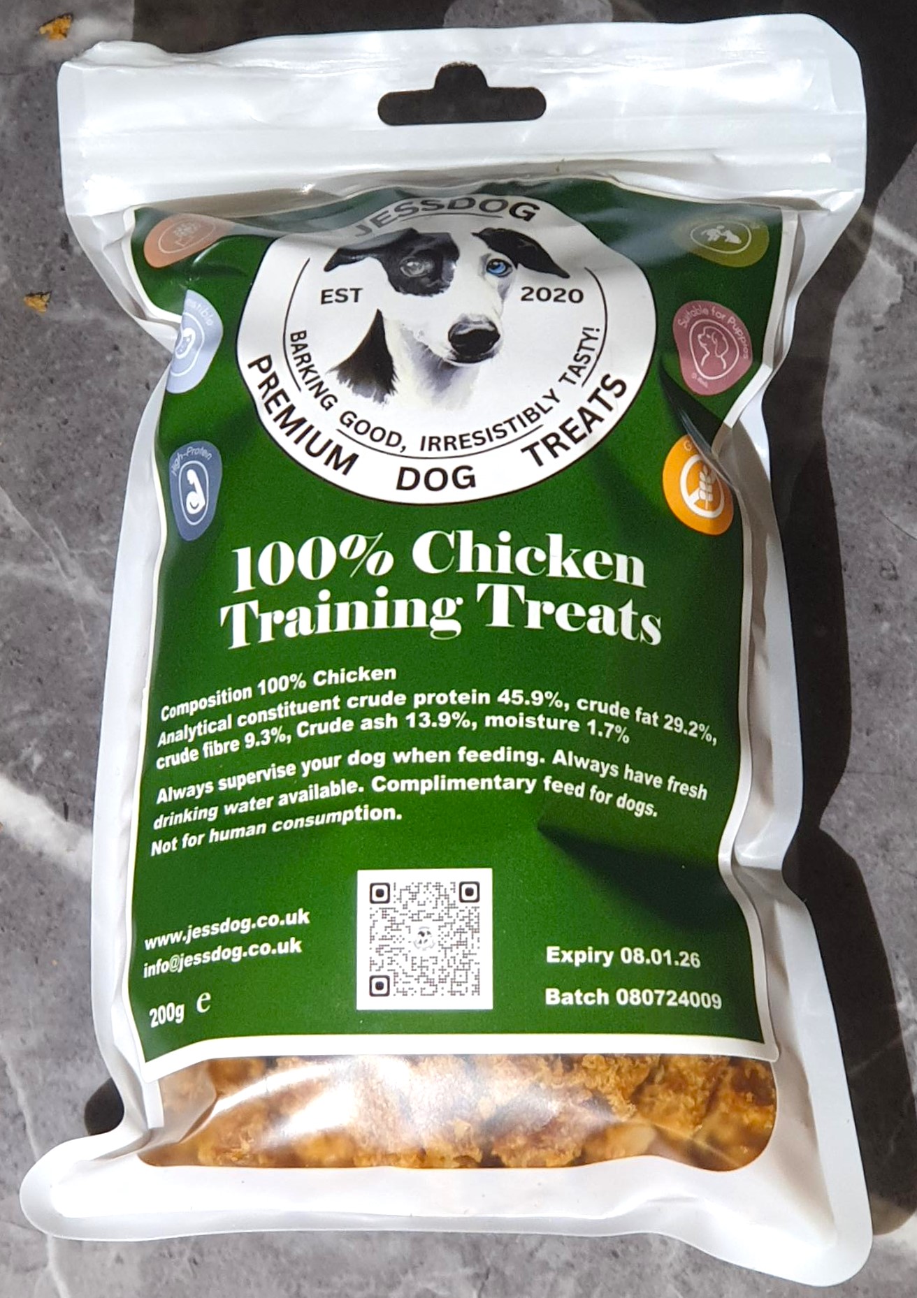 Jessdog Training Treats - Chicken