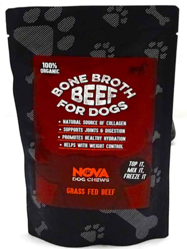 Nova Bone Broth - Beef - Organic Drink for Dogs