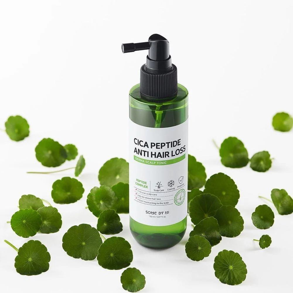 SOME BY MI - Cica Peptide Anti Hair Loss Derma Scalp Tonic تونيك منشط لفروة الرأس بخلاصة السيكا والببتيدات المضادة لتساقط الشعر