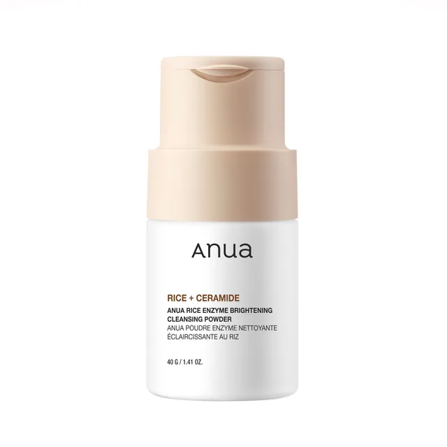 Anua - Rice Enzyme Brightening Cleansing Powder بودرة غسول مفتح بإنزيم الأرز