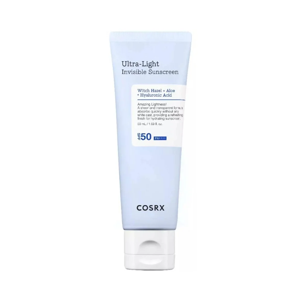 COSRX - Ultra Light Invisible Sunscreen واقي شمس انفزبل ذو قوام خفيف جدا