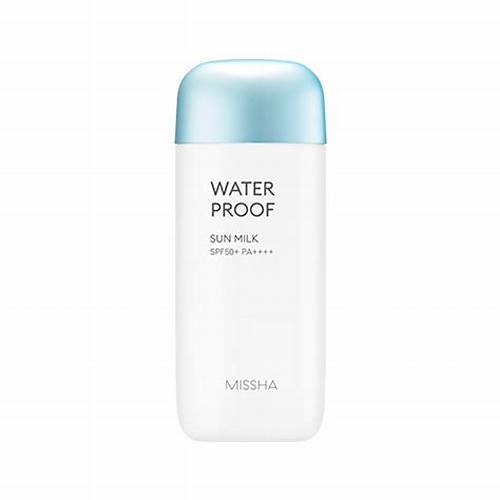 MISSHA - All-around Safe Block Waterproof Sun Milk SPF50+ PA++++ 70ml لوشن واقي شمس للوجه والجسم مضاد للماء