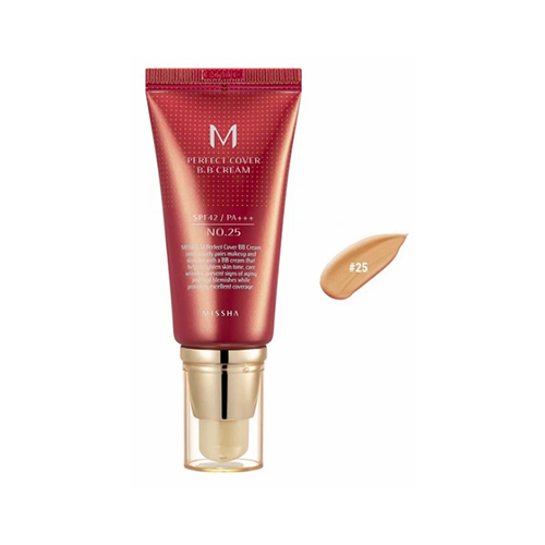 MISSHA - M Perfect Cover BB Cream SPF42 PA+++ كريم بي بي ام بيرفكت بمعامل حماية من الشمس 42