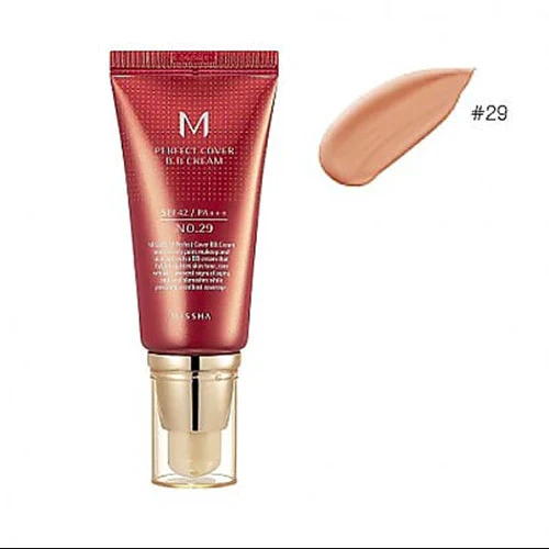 MISSHA - M Perfect Cover BB Cream SPF42 PA+++ كريم بي بي ام بيرفكت بمعامل حماية من الشمس 42