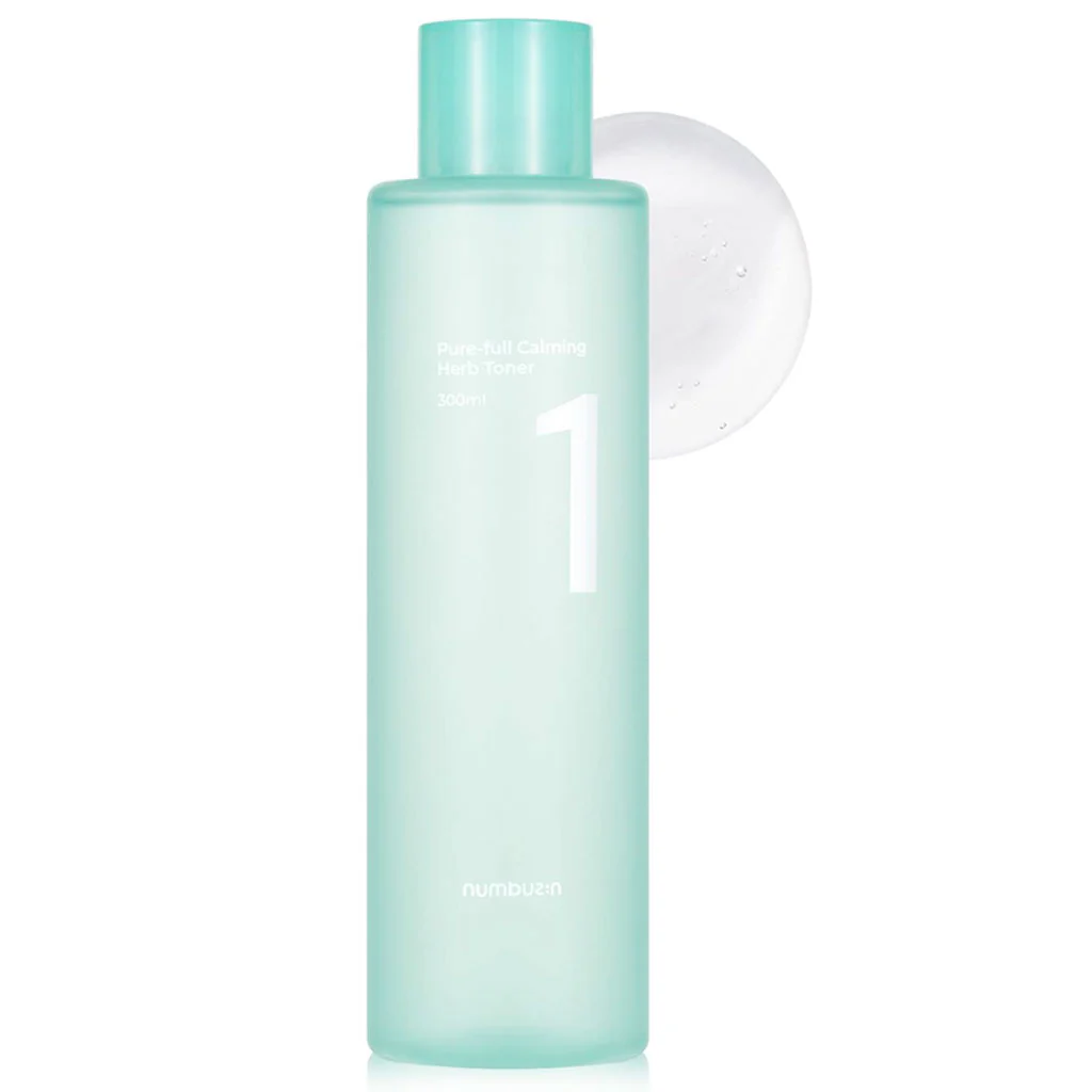 numbuzin - No.1 Pure-Full Calming Herb Toner 300 ml تونر عشبي مهدئ نقي