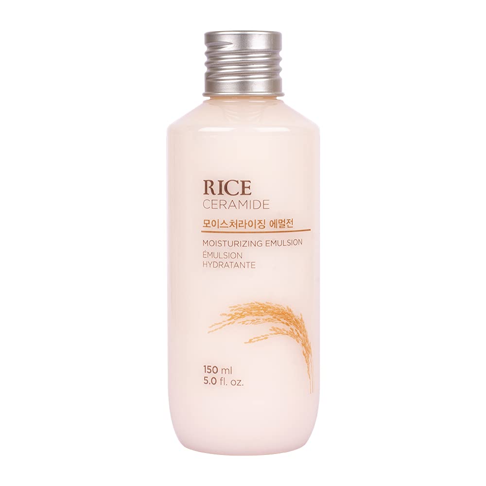THE FACE SHOP - Rice & Ceramide Moisture Emulsion 150ml مستحلب مرطب للارز والسيراميد