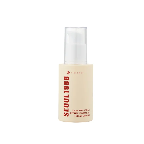 KSECRET - SEOUL 1988 Serum : Retinal Liposome 2% + Black Ginseng سيروم سيول 1988: الريتنال+ الجينسنغ الأسود