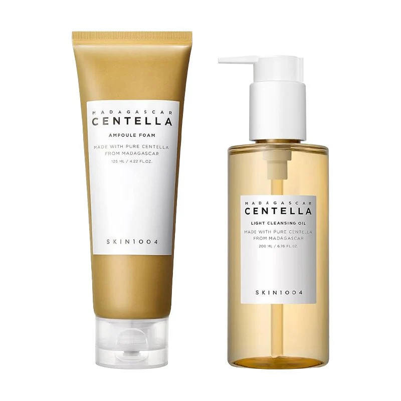 SKIN 1004 - Madagascar Centella Double Cleansing Duo Set مجموعة التنظيف المزدوج