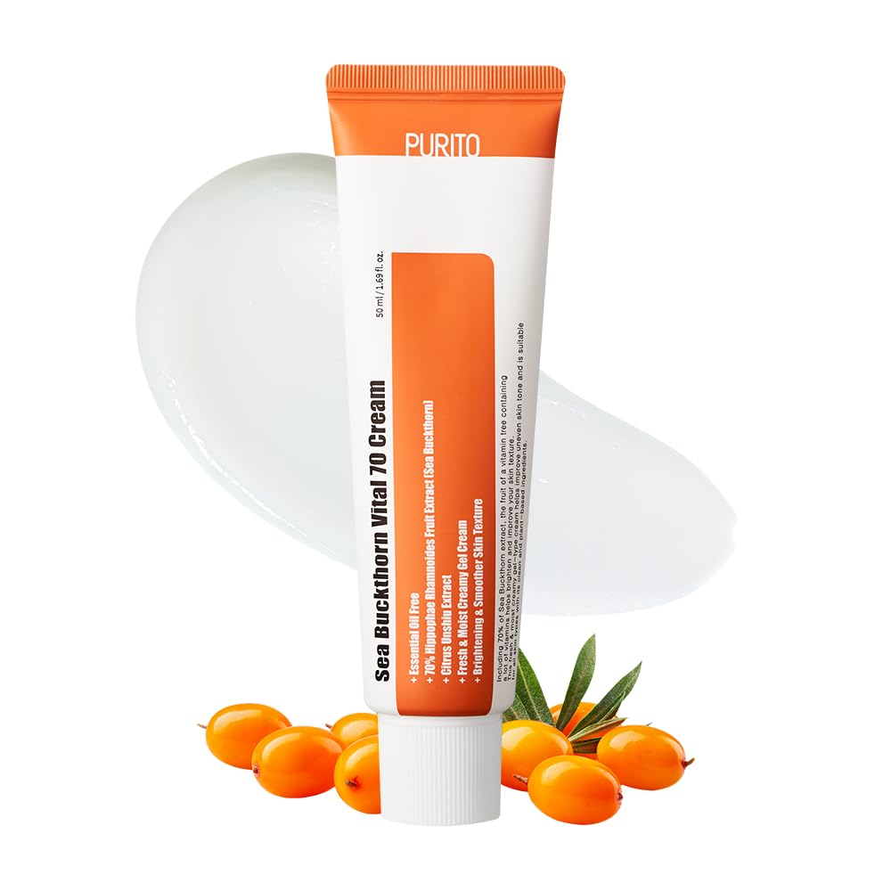 Purito SEOUL - Sea Buckthorn Vital 70 Cream كريم نبق البحر الحيوي 70