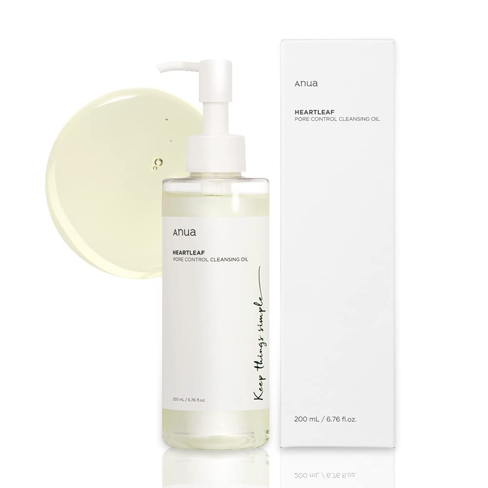 Anua - Heartleaf Pore Control Cleansing Oil (انوا) - منظف زيتي بخلاصة ورقة القلب للتحكم في المسام