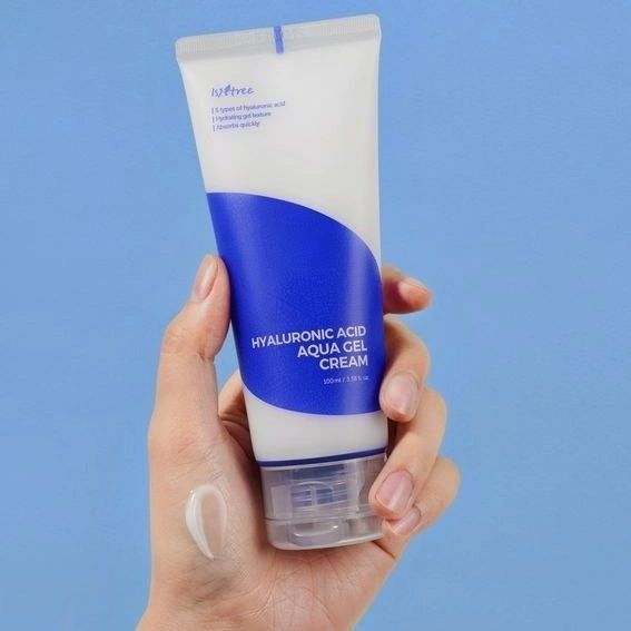 Isntree- Hyaluronic Acid Aqua Gel Cream إزنتري- مرطب خفيف القوام بحمض الهيالورونيك 