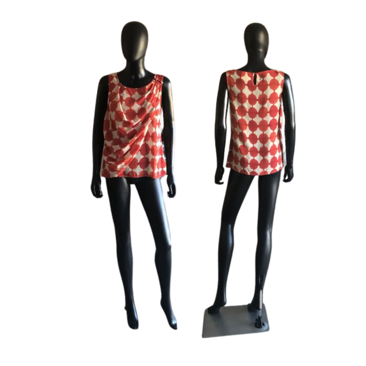 Silk Sleeveless Blouse