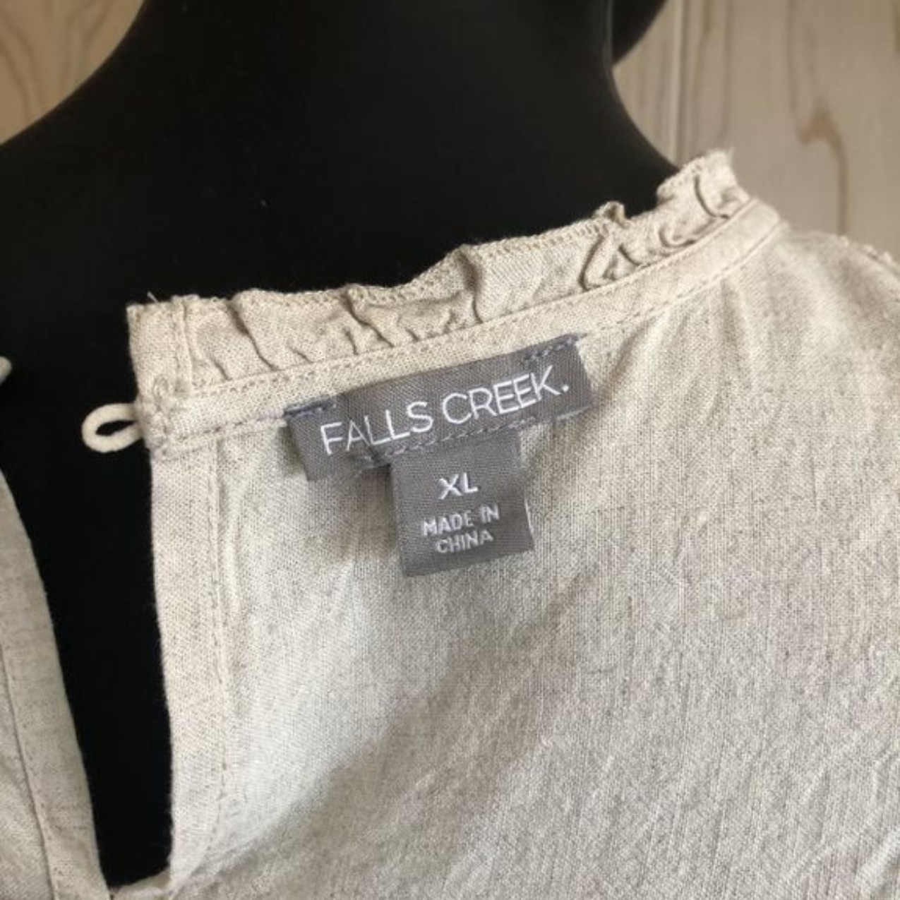 Linen/Viscose A-Line Dress