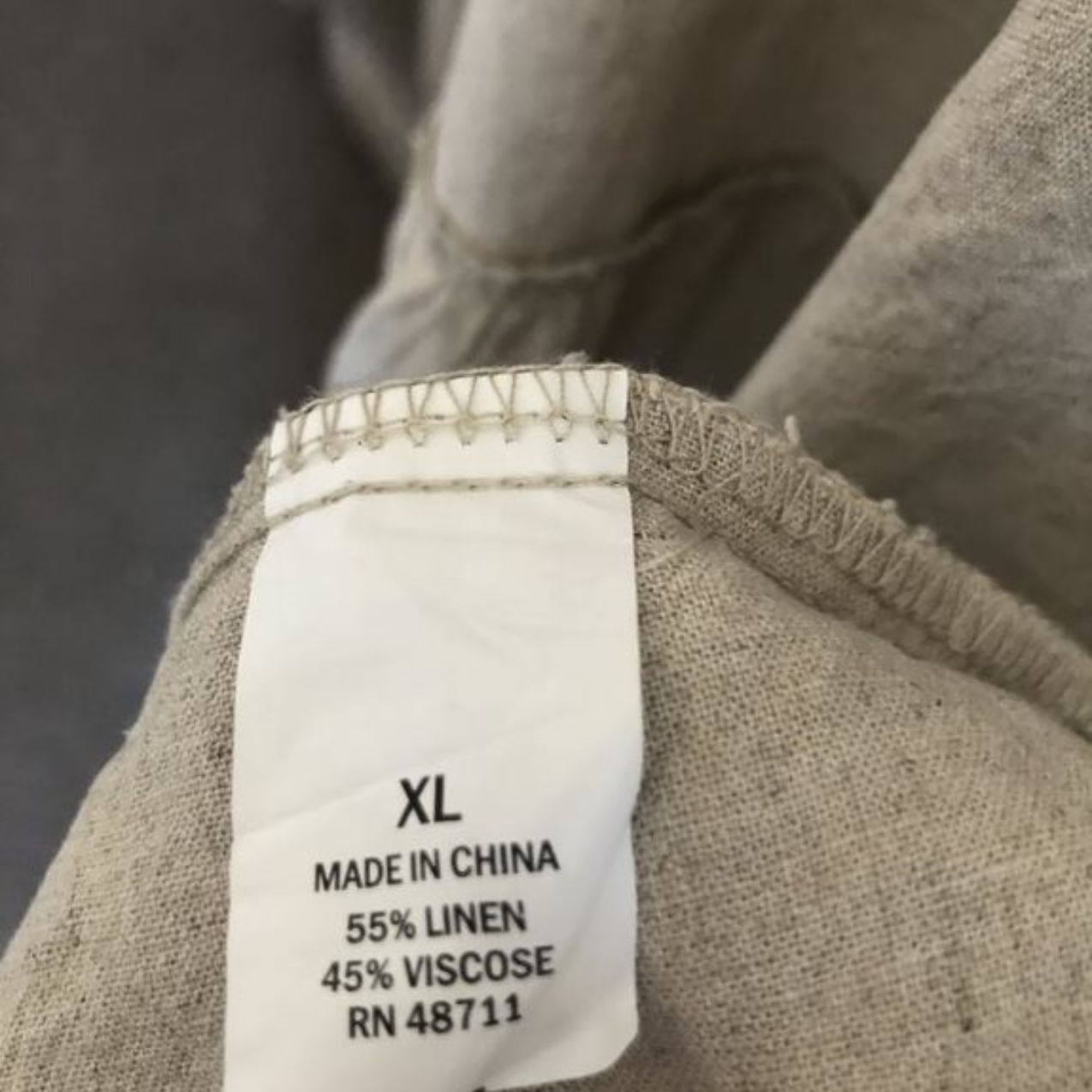 Linen/Viscose A-Line Dress