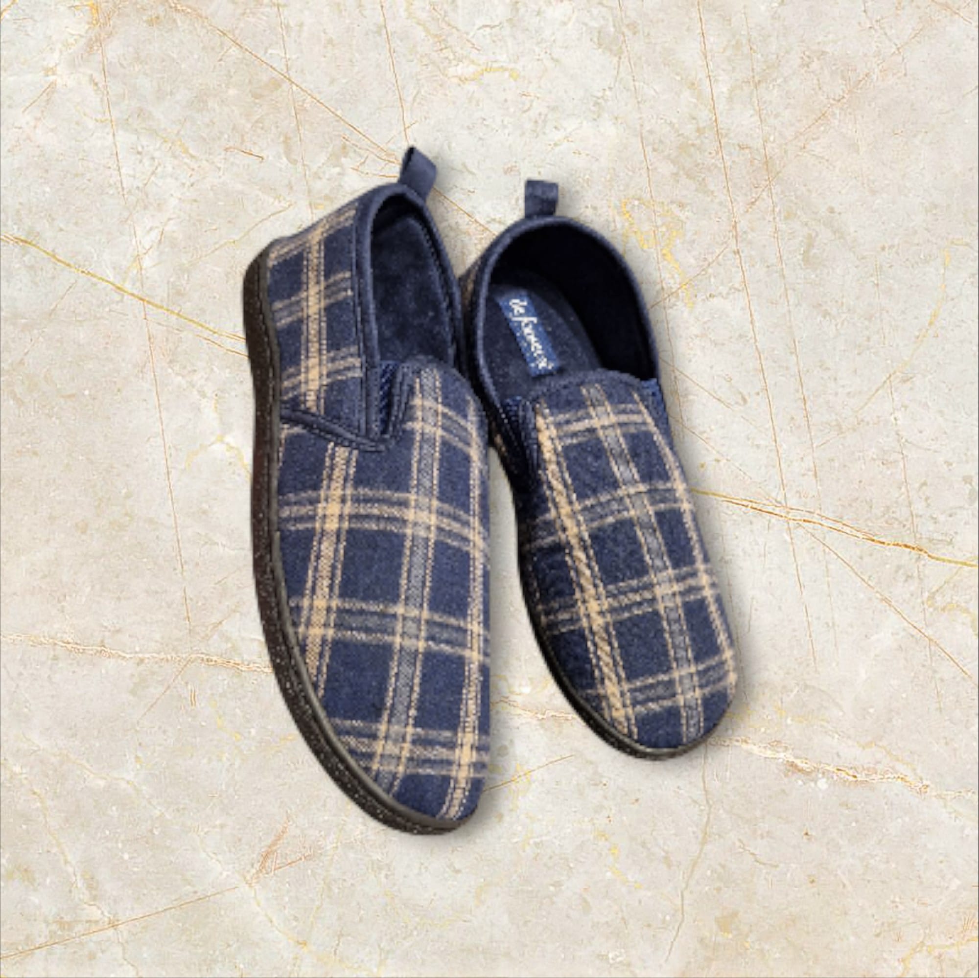 Pantufas masculinas de Fonseca 