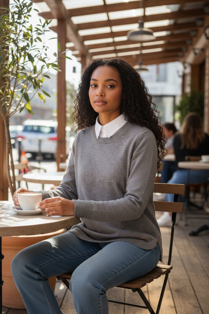 Camisola moda Ana (gola incluída)