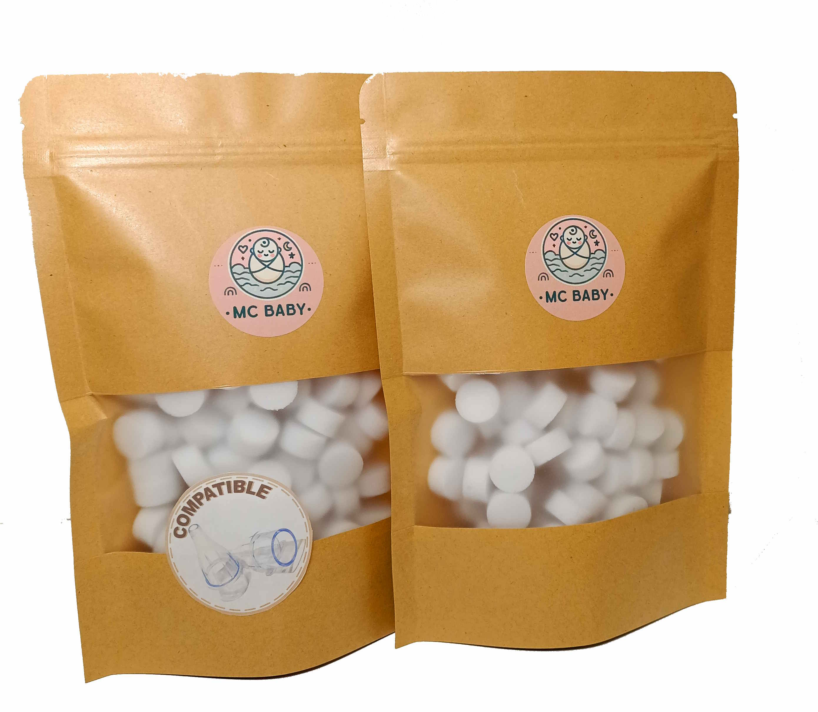 ECO - 2 Lots de 100 Filtres pour mouche bébé manuel