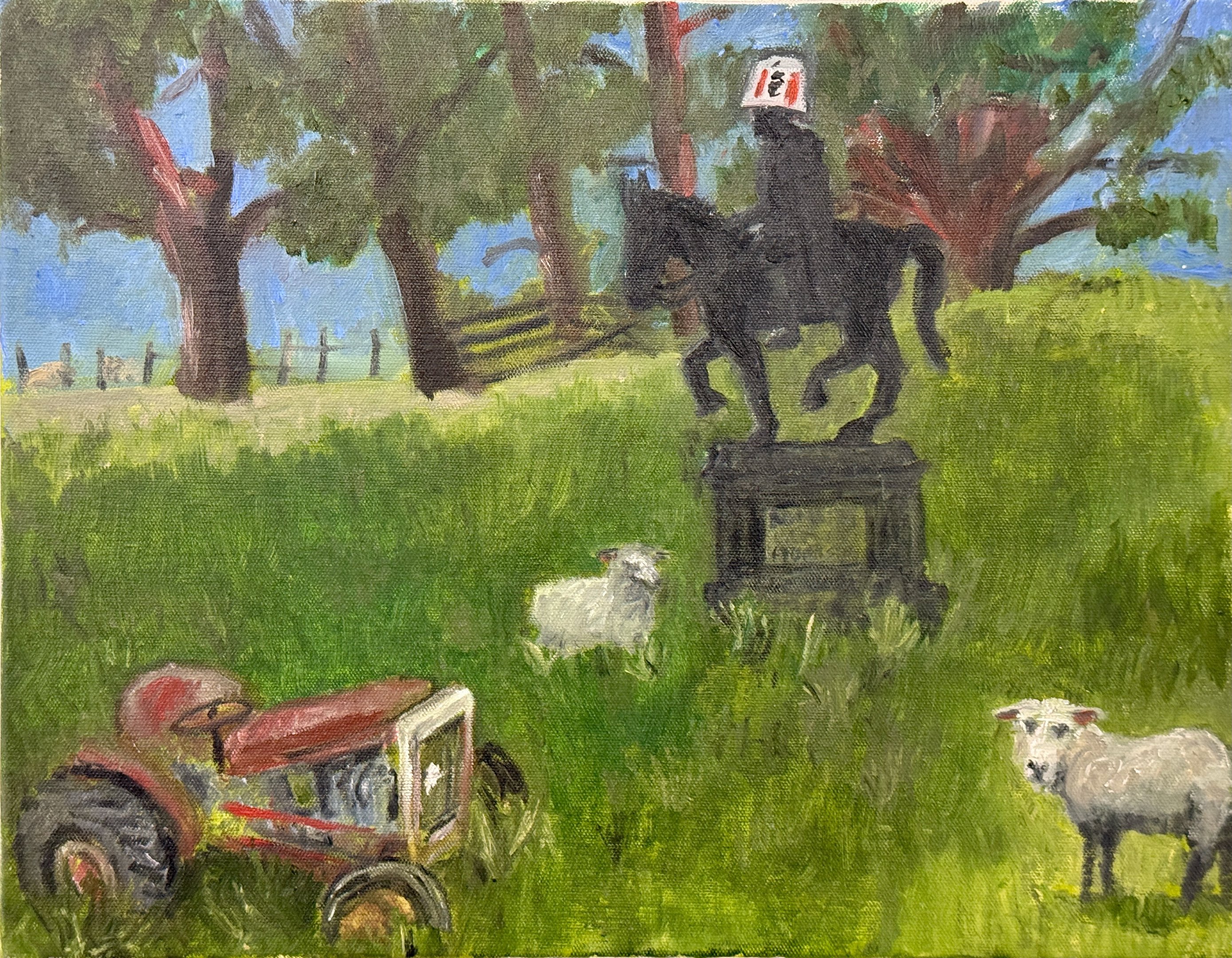 Unimpressed Sheep
