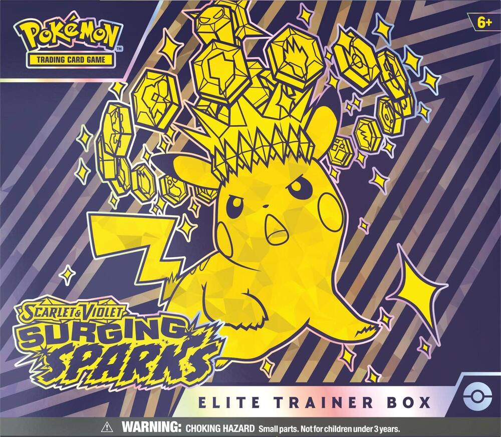 Pokémon Scarlet & Violet: Surging Sparks Elite Trainer Box