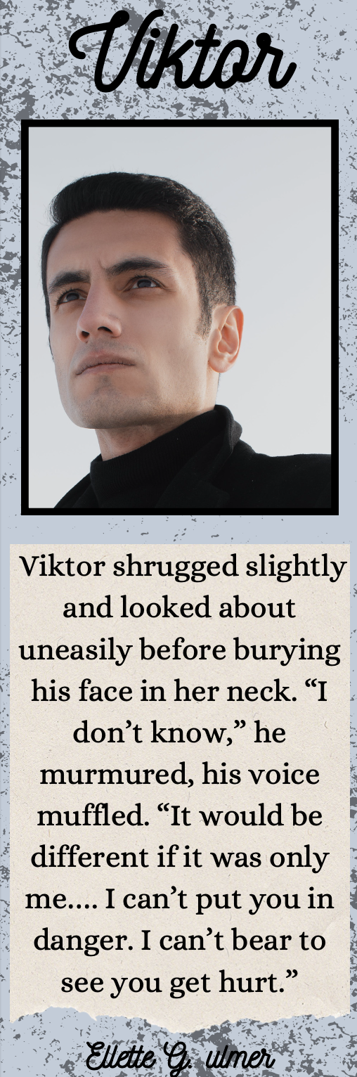Character Bookmark Viktor: With Quote 