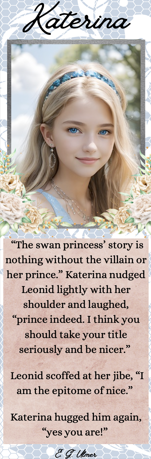 Character Bookmark Katerina: With Quote