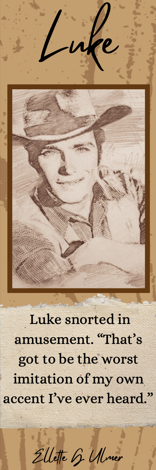 Character Bookmark Luke: With Quote 