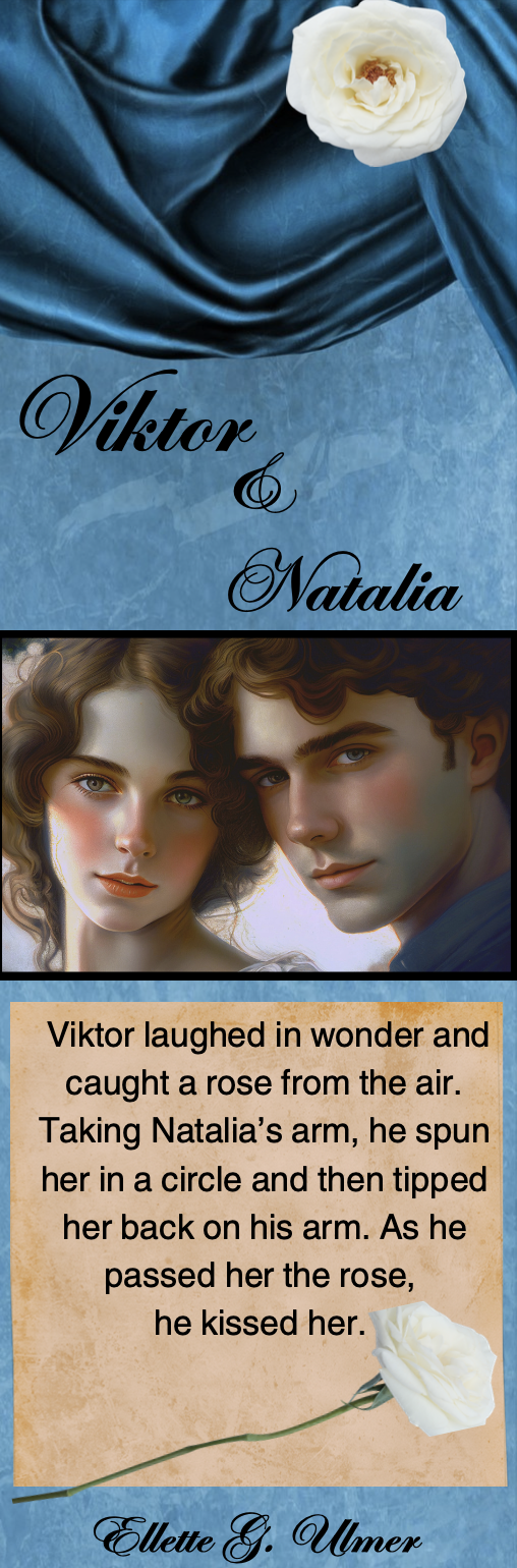 Character Bookmark Viktor and Natalia: With Quote