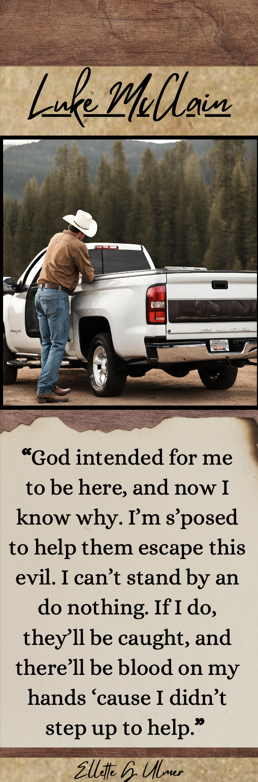 Character Bookmark Luke and Truck: With Quote