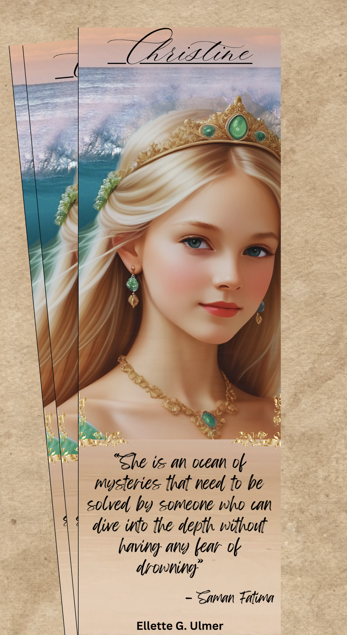 Character Bookmarks: Christine 