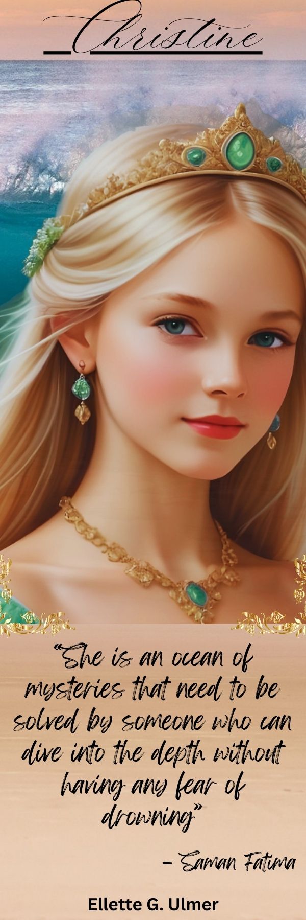 Character Bookmarks: Christine 