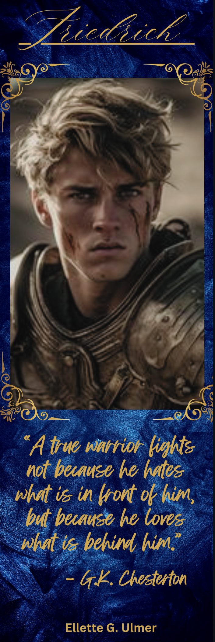 Character Bookmarks: Friedrich 