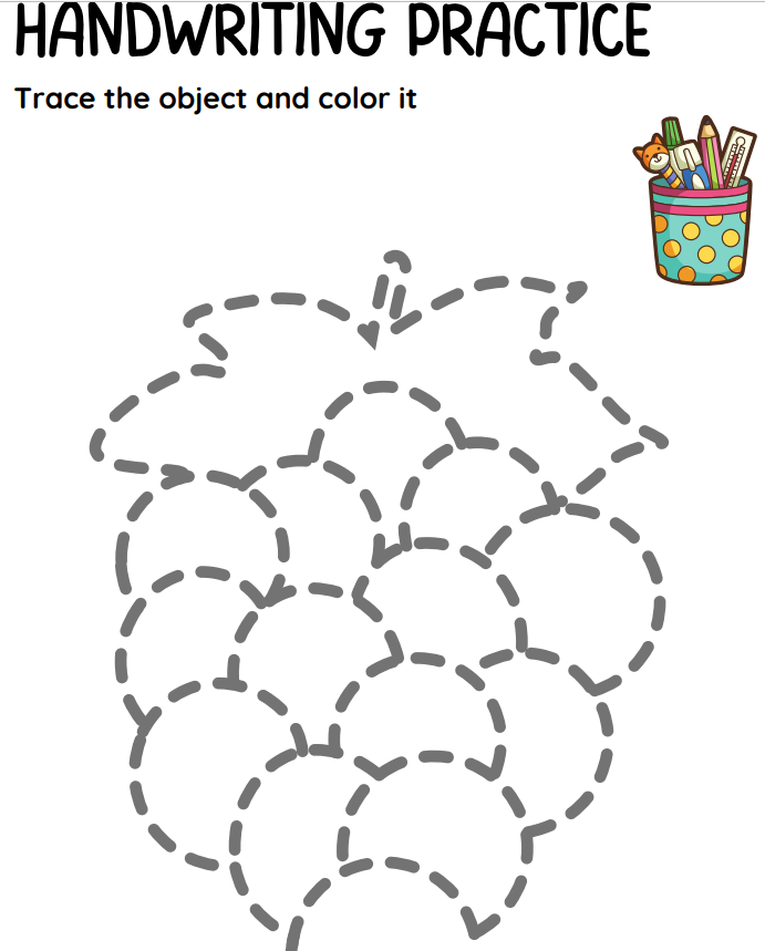Ultimate Tracing Skills Bundle - Trace, Color, and Learn! (preschool and kindergarten)